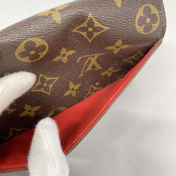 Louis Vuitton Monogram Portefeuille Sarah Long Wallet M62086 Brown Women's - Picture 12 of 16